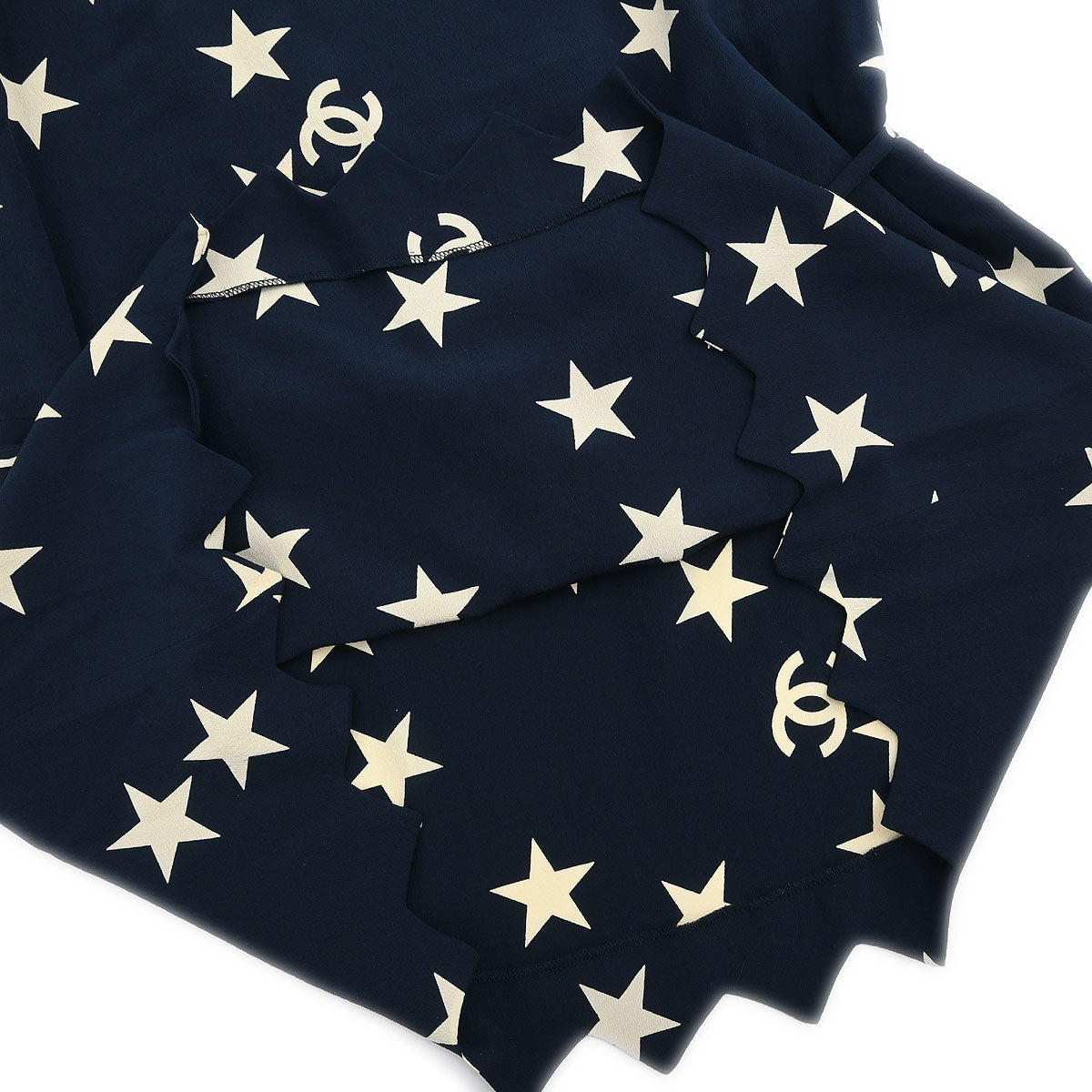 Chanel 2008 Sleeveless Top Navy #40