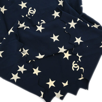 Chanel 2008 Sleeveless Top Navy #40