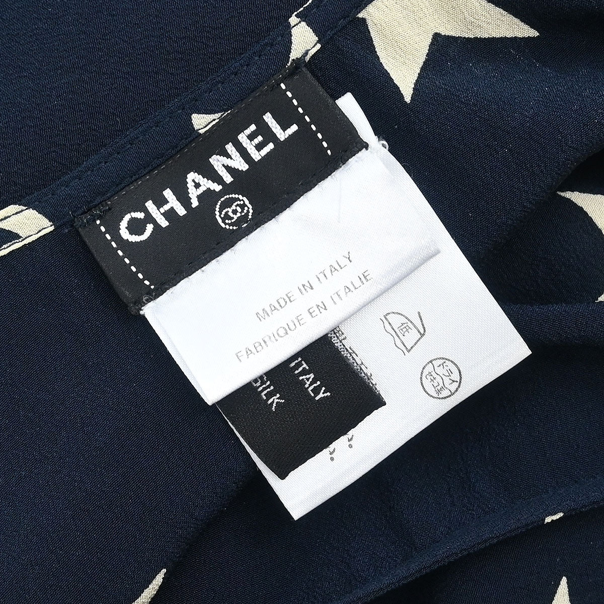 Chanel 2008 Sleeveless Top Navy #40