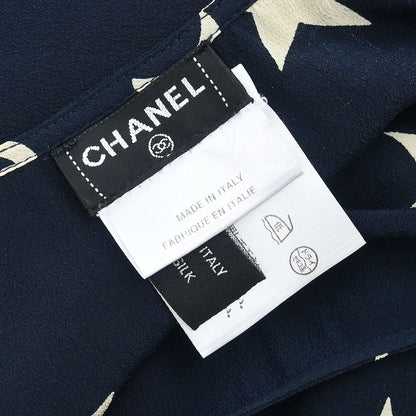 Chanel 2008 Sleeveless Top Navy #40