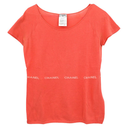 Chanel 2004 T-shirt Top Salmon #42