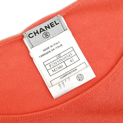 Chanel 2004 T-shirt Top Salmon #42