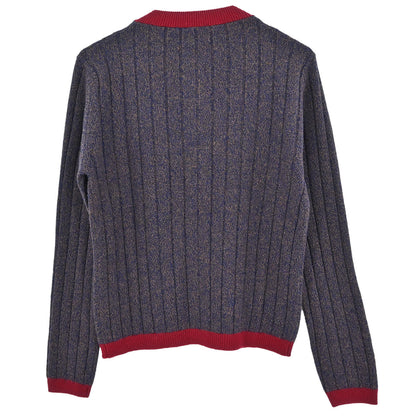 Chanel 1997 Cardigan Navy #42