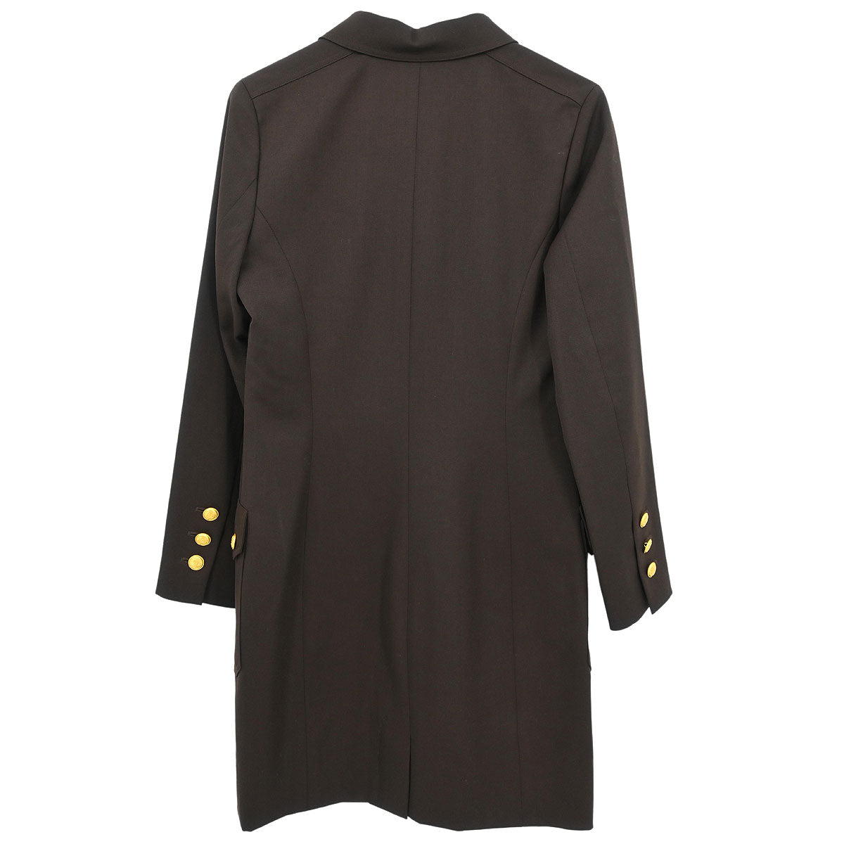 Chanel 1996 Single Breasted Jacket Brown #38