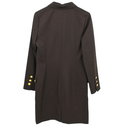 Chanel 1996 Single Breasted Jacket Brown #38