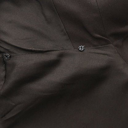 Chanel 1996 Single Breasted Jacket Brown #38