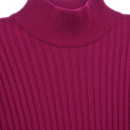Chanel 1993 Sweater Knit Top Purple #40