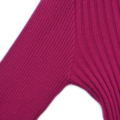 Chanel 1993 Sweater Knit Top Purple #40