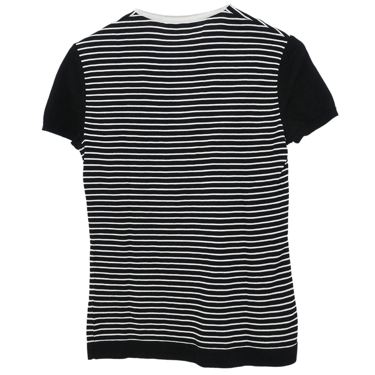 Chanel Polo Shirt Top Black #36