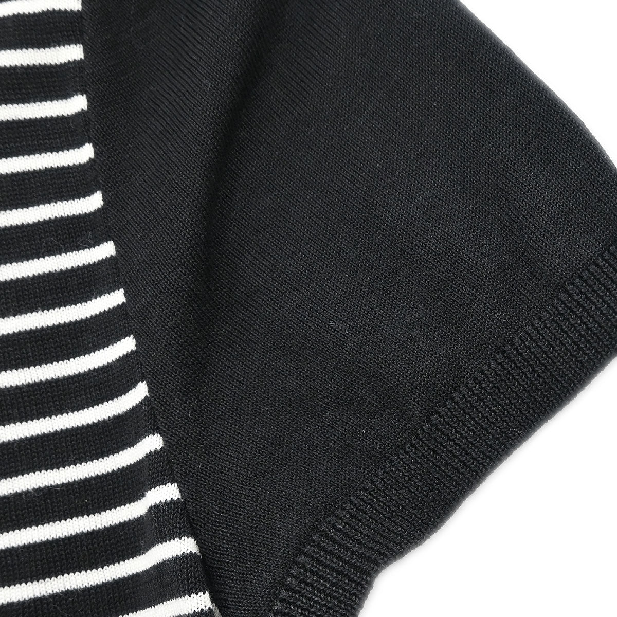 Chanel Polo Shirt Top Black #36