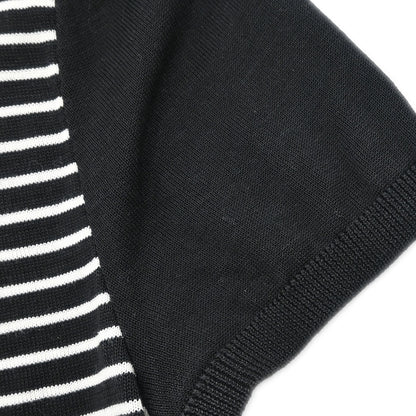 Chanel Polo Shirt Top Black #36