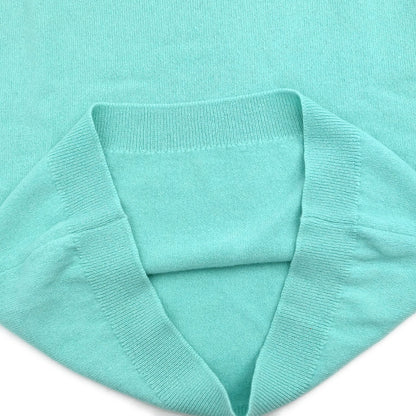 Chanel Ensemble Cardigan Short Sleeve Top Light Green