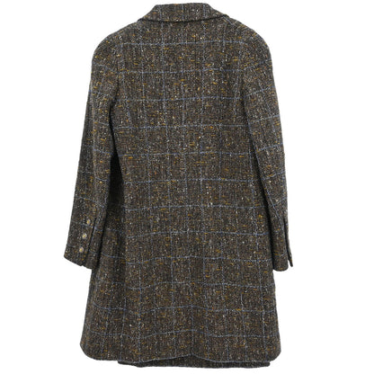 Chanel 1994 Setup Suit Jacket Skirt Brown #38
