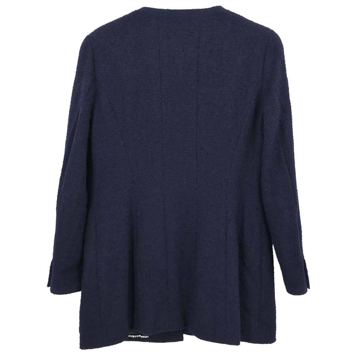 Chanel 1996 Collarless Jacket Navy #42