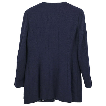 Chanel 1996 Collarless Jacket Navy #42