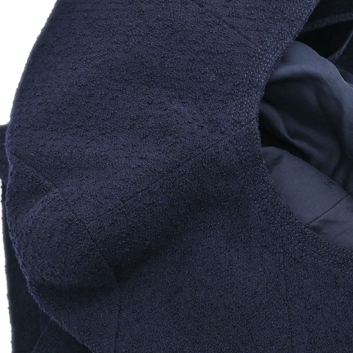 Chanel 1996 Collarless Jacket Navy #42