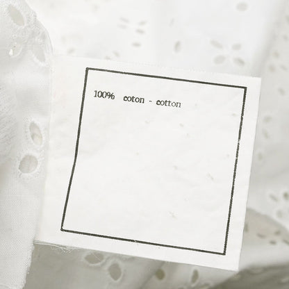 Chanel Top Blouse White #36