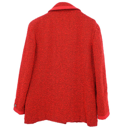 Chanel 1997 Double Breasted Jacket Red #40