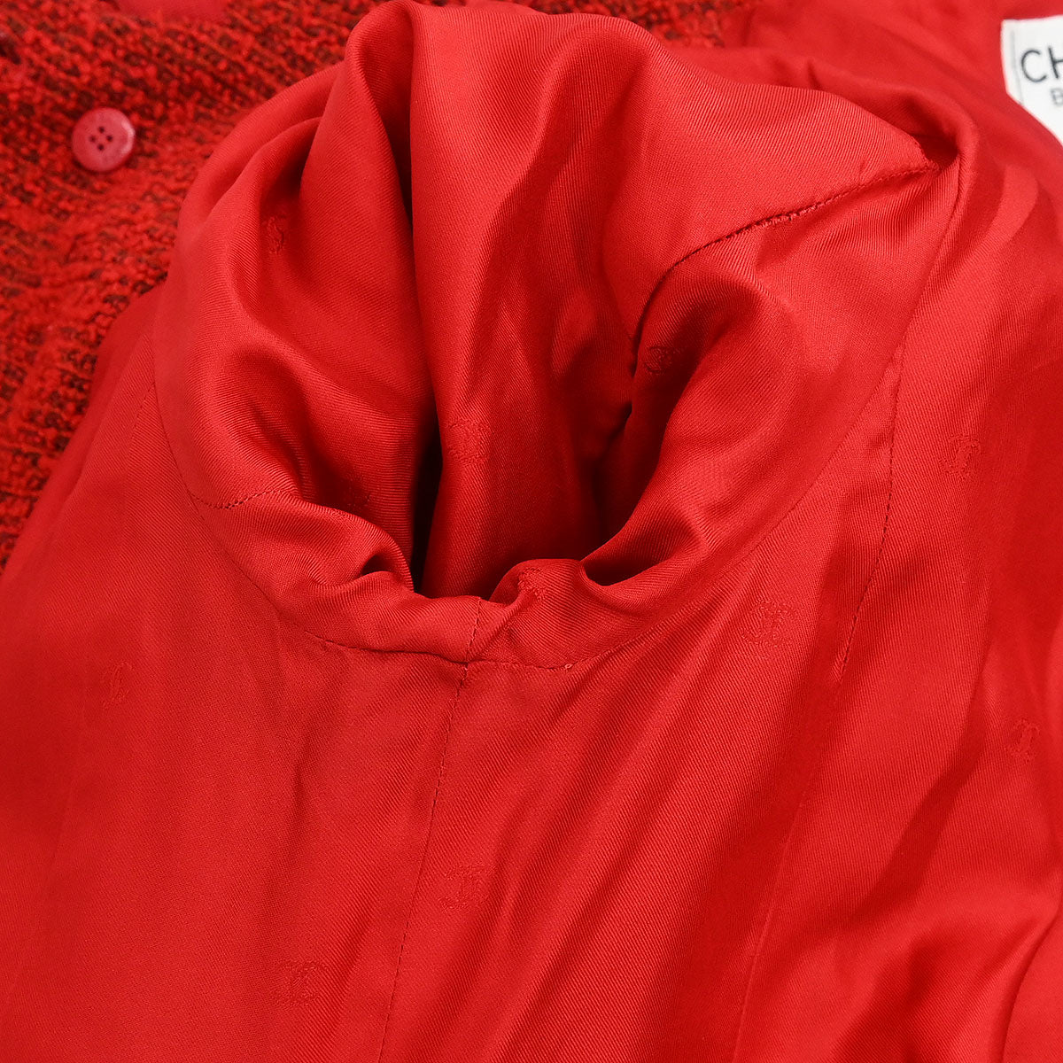 Chanel 1997 Double Breasted Jacket Red #40