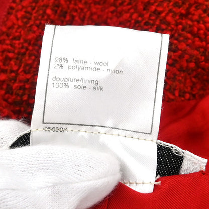 Chanel 1997 Double Breasted Jacket Red #40