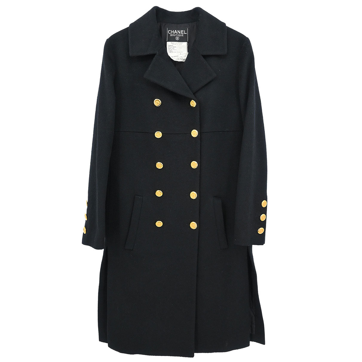 Chanel Coat Black #34