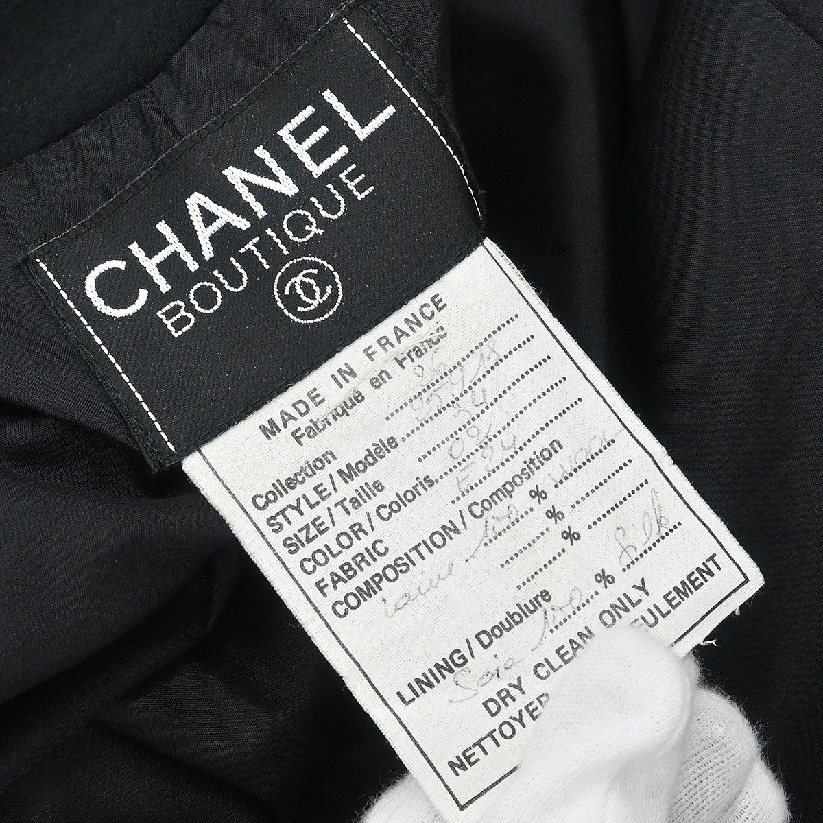 Chanel Coat Black #34