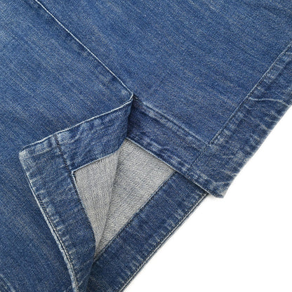 Chanel 2008 Denim Skirt Blue #38