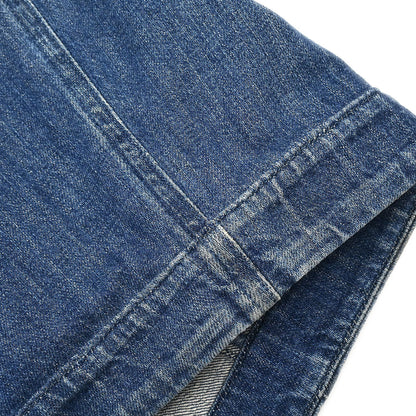 Chanel 2008 Denim Skirt Blue #38