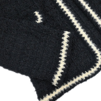 Chanel 1998 Single Breasted Jacket Black #42