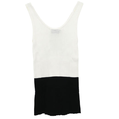 Chanel Sleeveless Tank Top White #40