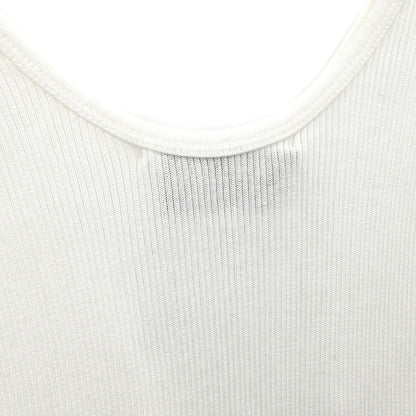 Chanel Sleeveless Tank Top White #40