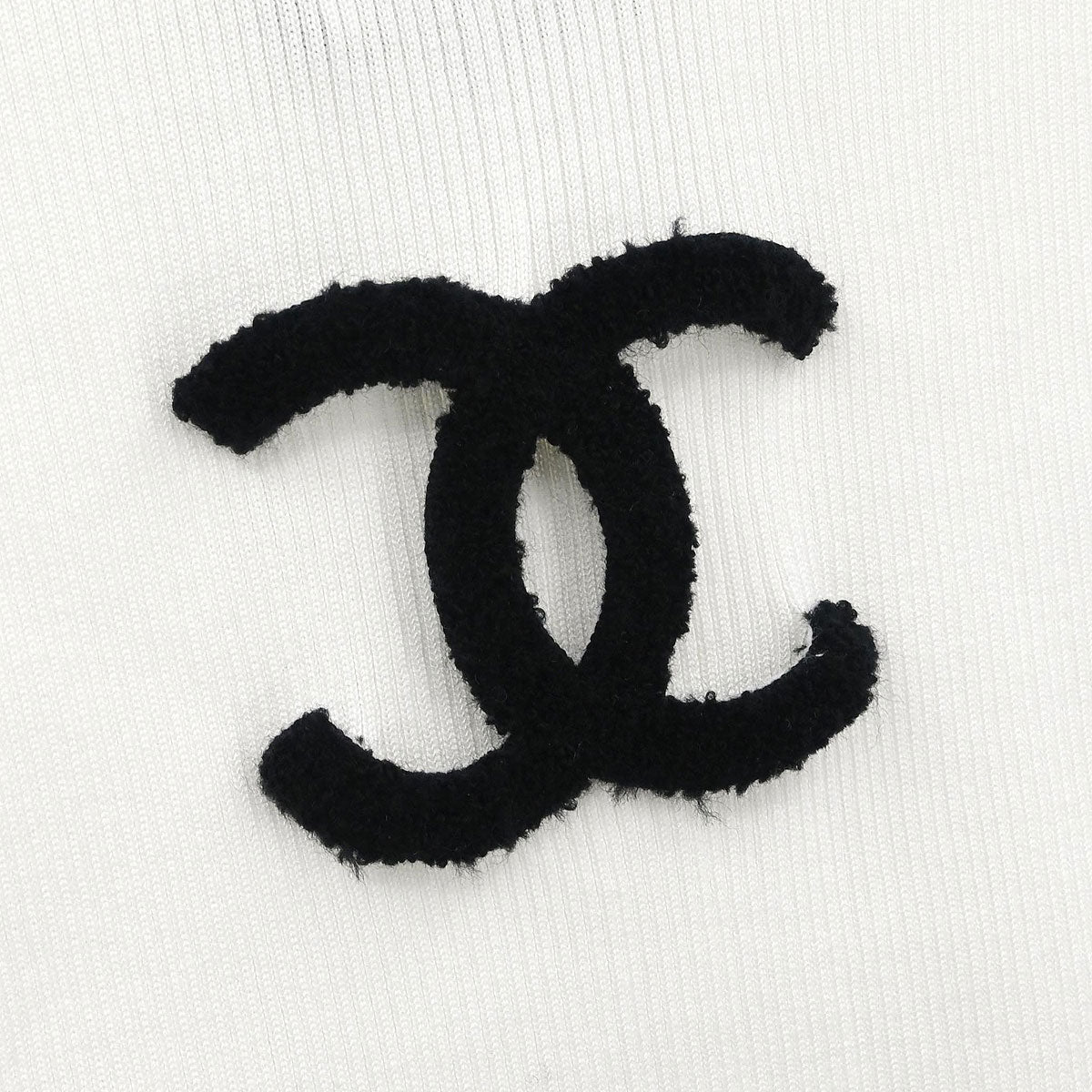 Chanel Sleeveless Tank Top White #40