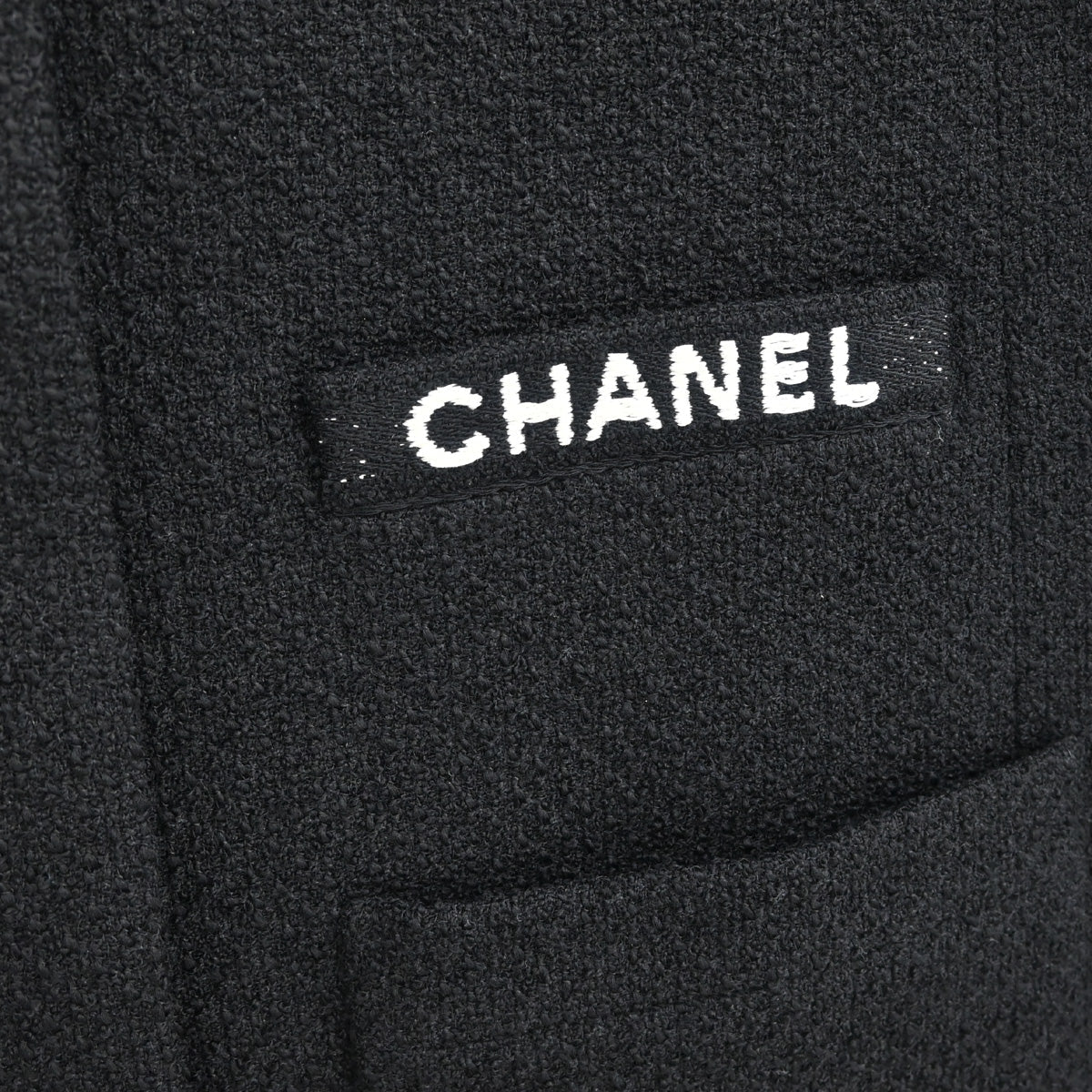 Chanel 1995 Single Breasted Jacket Black #38