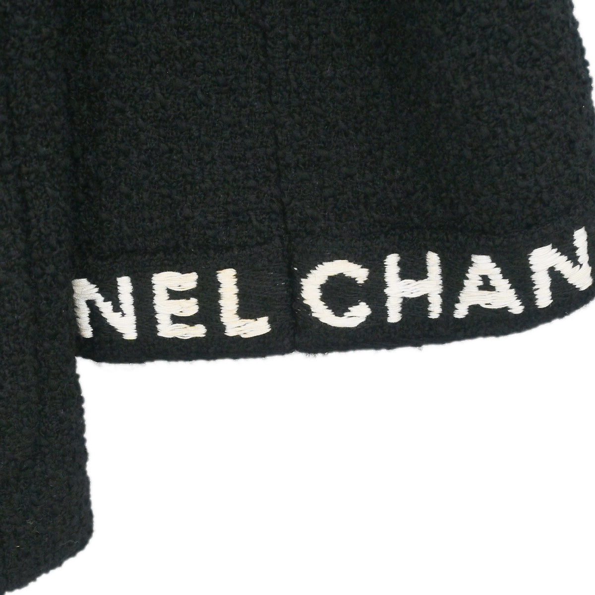 Chanel 1995 Single Breasted Jacket Black #38