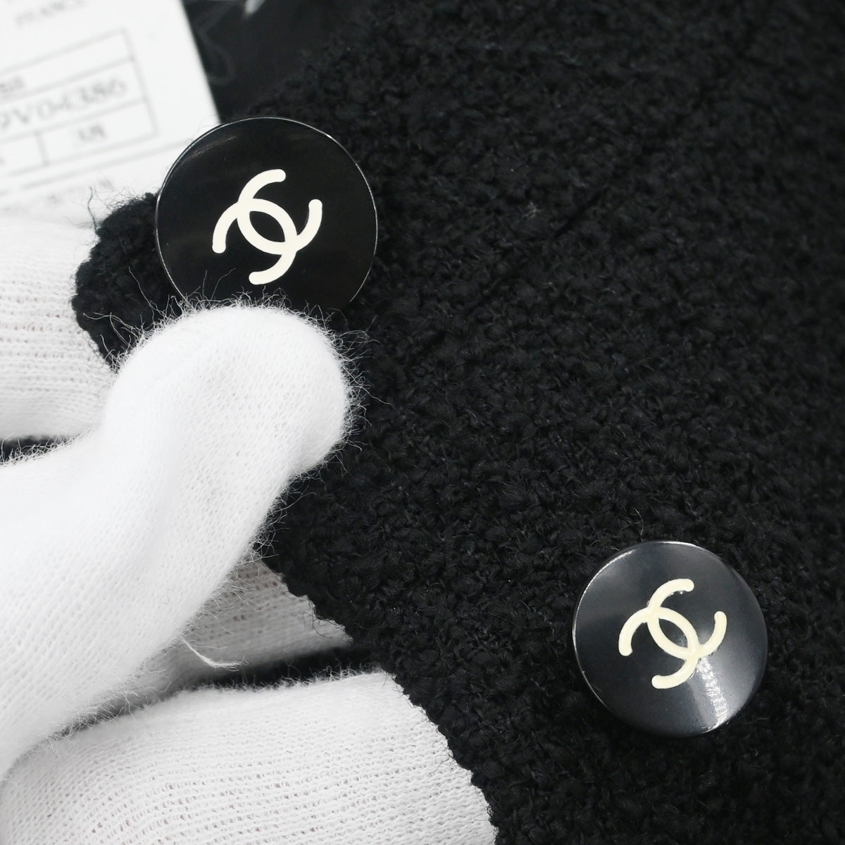 Chanel 1995 Single Breasted Jacket Black #38