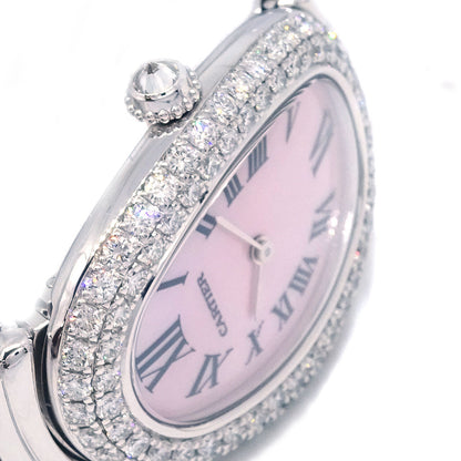 Cartier Baignoire Ref.1955 Quartz Watch 18KWG Diamond