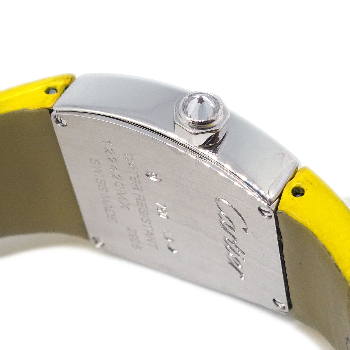 Cartier * La Dona SM Ref.2905 Quartz Watch 18KWG Crocodile