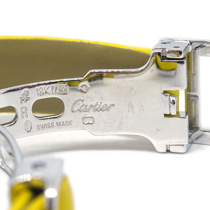 Cartier * La Dona SM Ref.2905 Quartz Watch 18KWG Crocodile