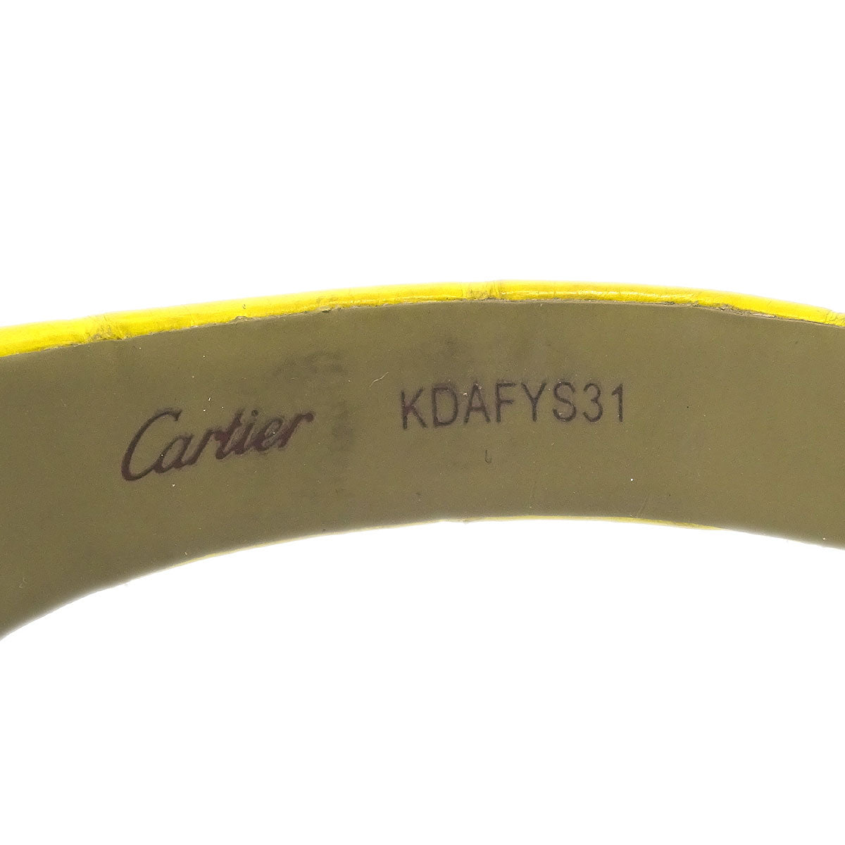 Cartier * La Dona SM Ref.2905 Quartz Watch 18KWG Crocodile