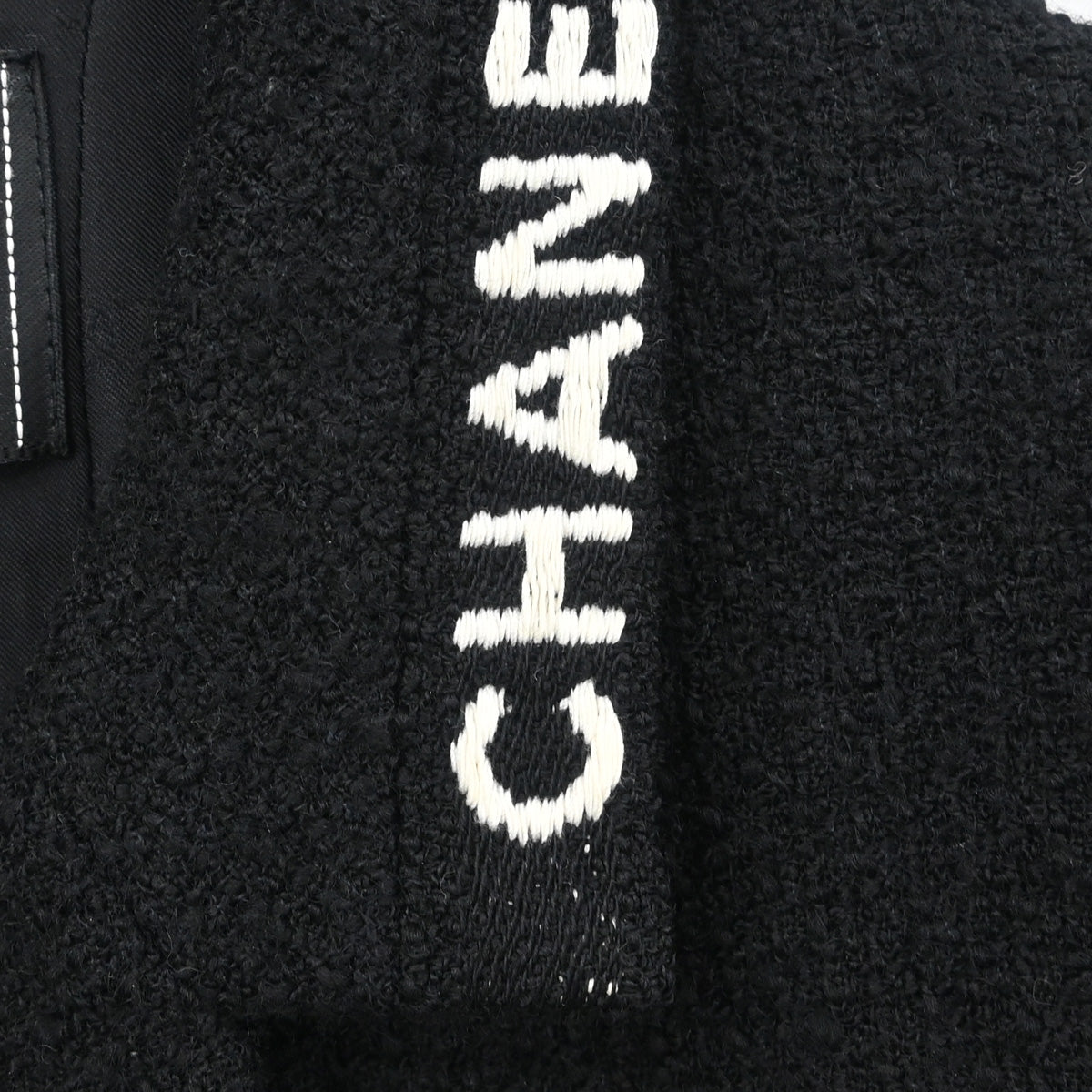Chanel Single Breasted Jacket Black