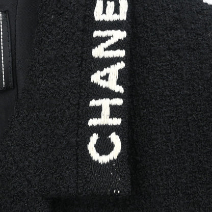 Chanel Single Breasted Jacket Black