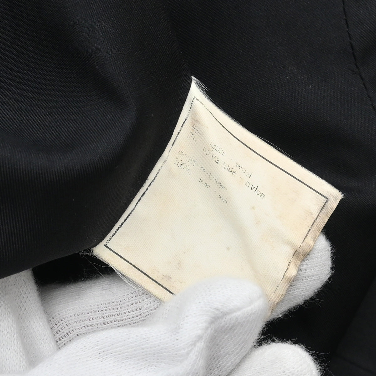 Chanel Single Breasted Jacket Black