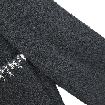 Chanel Double Breasted Jacket Black