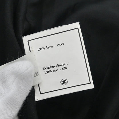 Chanel Double Breasted Jacket Black