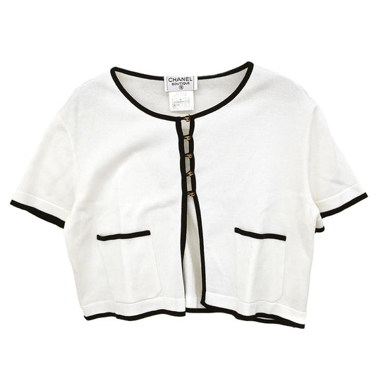 Chanel 1996 Cardigan White #42