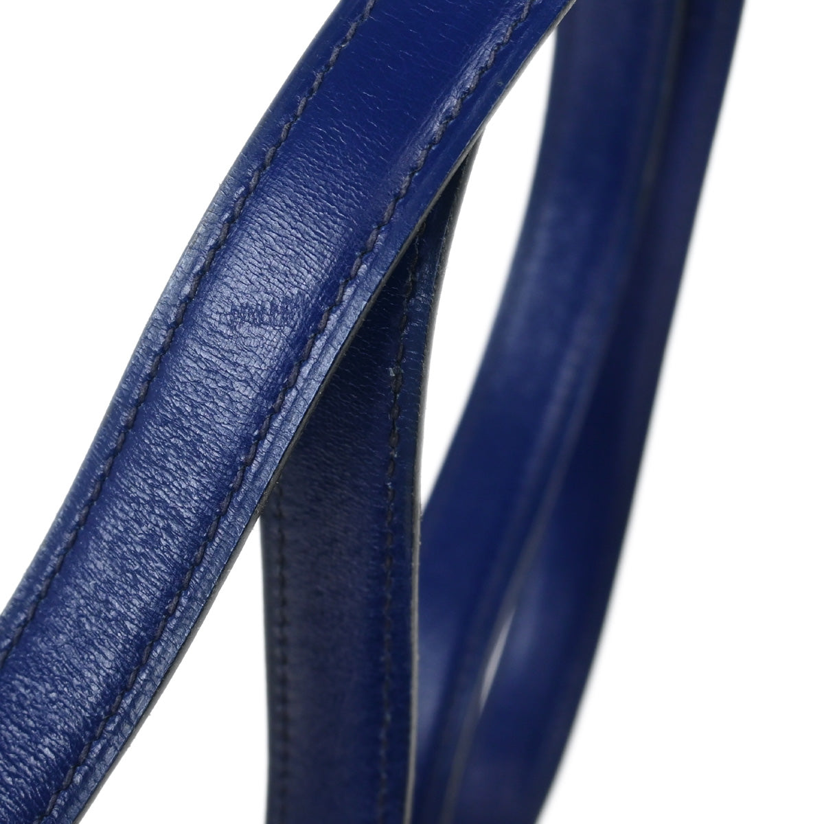 Hermes Blue Saphir Box Calf Constance 23 Shoulder Bag