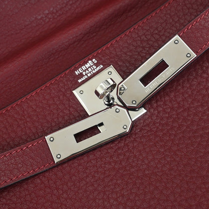 Hermes Rouge H Fjord Kelly A Dos GM Backpack