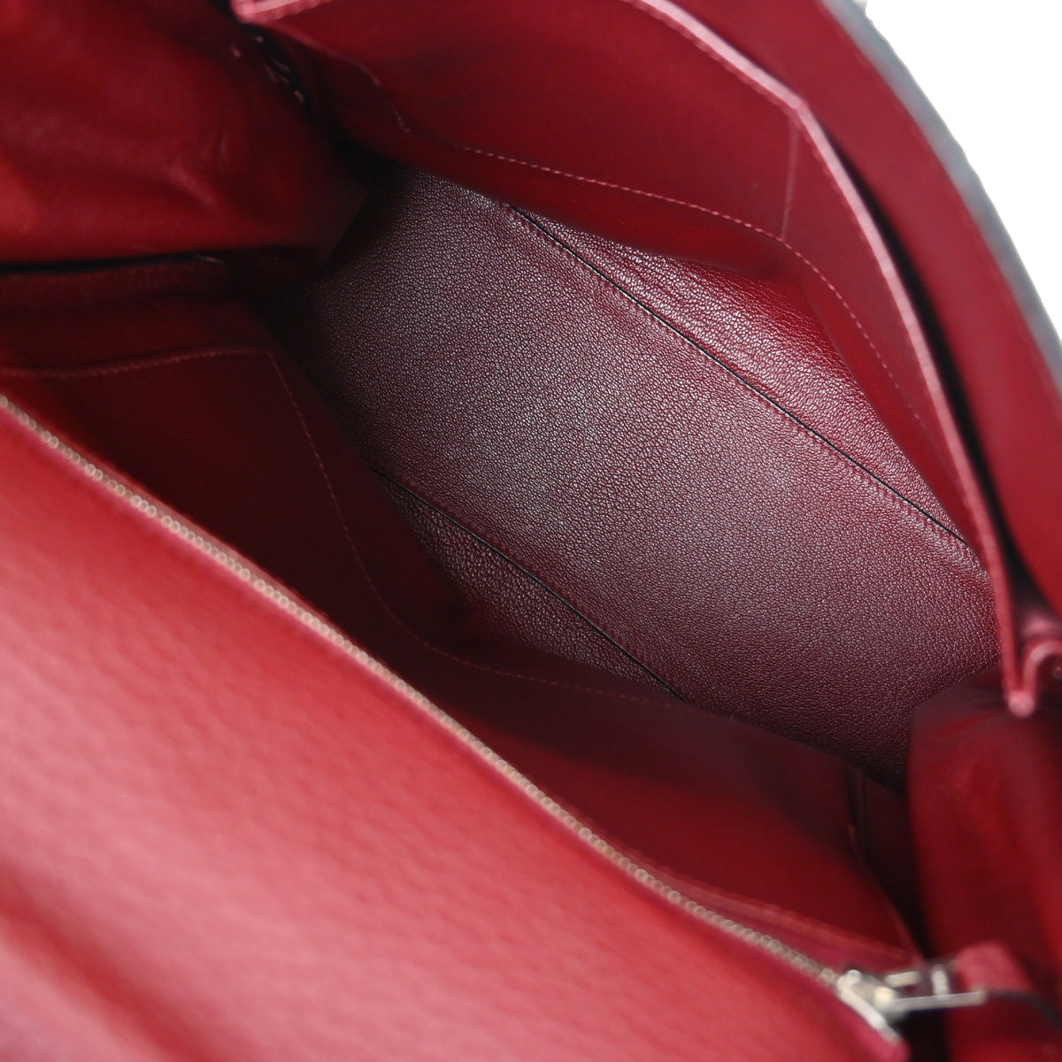 Hermes Rouge H Fjord Kelly A Dos GM Backpack