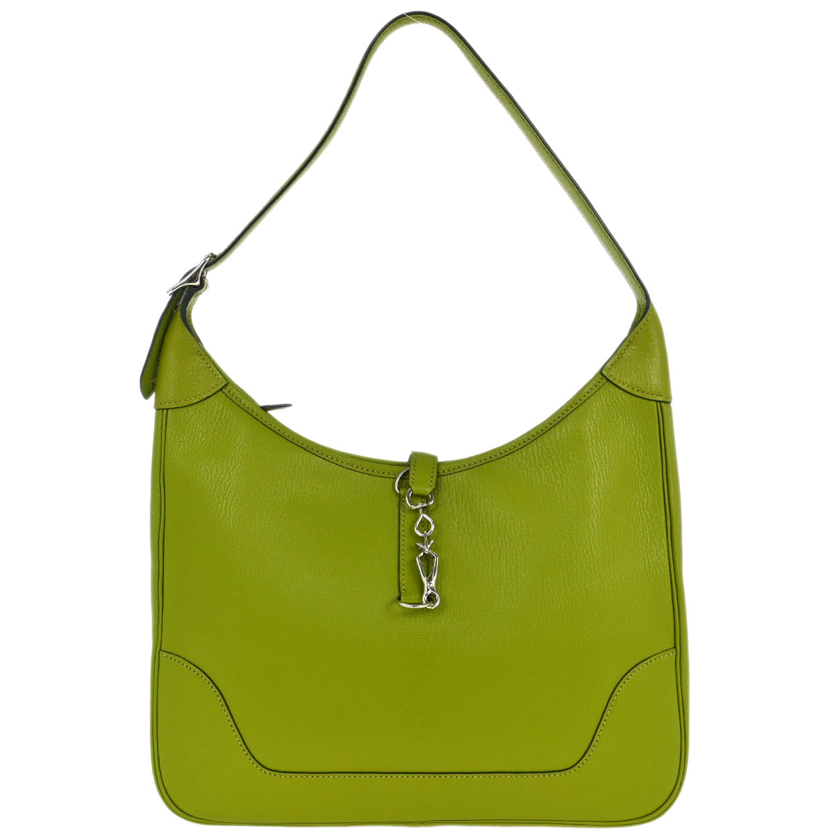 Hermes Anis Green Chevre Trim 31 Shoulder Bag