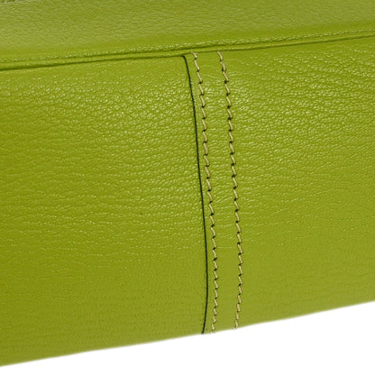 Hermes Anis Green Chevre Trim 31 Shoulder Bag